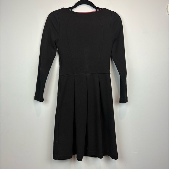 Boden Elegant Black Long Sleeve Dress - Picture 2 of 10